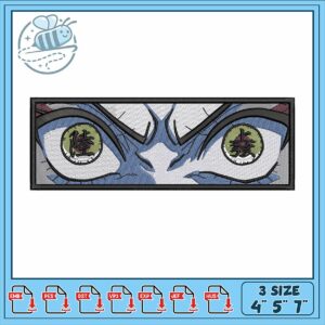 Embroidery Design Intricate Eye Artwork 3 Sizes Available