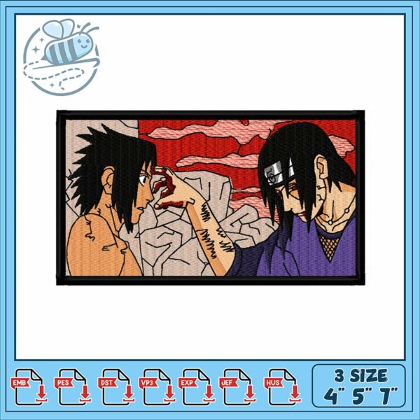 Embroidery Design Naruto Characters Art for Crafts