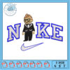 Embroidery Design Nike Dog Patch