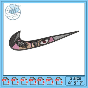 Embroidery Design Nike Sharingan Eye