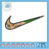 Embroidery Design Nike Swoosh Red 3 Sizes Available