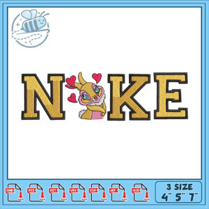 Embroidery Design Noke Bunny Name