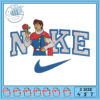 Embroidery Design Prince Nike Logo