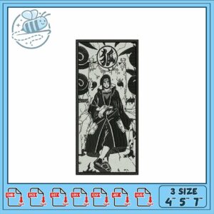 Embroidery Design Stylish Unique Character Artwork