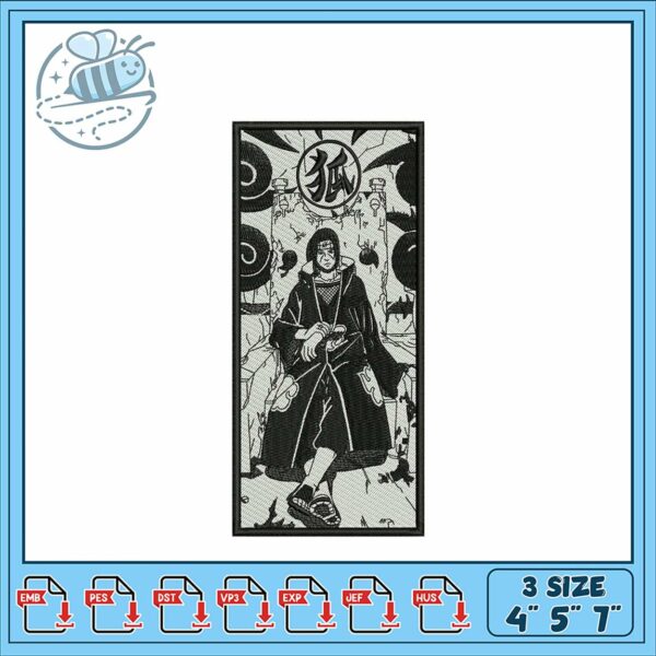 Embroidery Design Stylish Unique Character Artwork