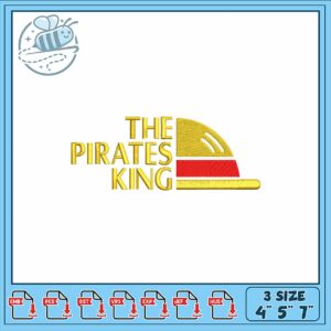 Embroidery Design The Pirates King Hat Delightful