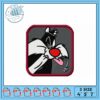 Embroidery Design of a Stylish Man in Relaxed Pose