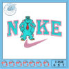 Embroidery Design Prince with Rose Nike Logo