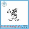 Embroidery Design of Explosion Scene in Three Sizes