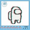 Embroidery Design of Gymnastic Pose with Circle