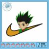 Embroidery Design of Iconic Green Haired Character