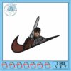 Epic Warrior Embroidery Design for Sewing Projects