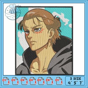 Eren good art design embroidery