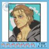 Eren eye art design embroidery, eren yeager eye​ embroidery