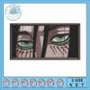 Eren titan form embroidery, eren titan form face​​ embroidery
