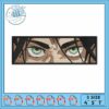 Eren vs titan design embroidery, eren yeager manga​​​​​ embroidery