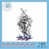 Exciting Embroidery Design of Cool Character Action