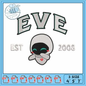 Eve disney est 2008 art embroidery Eve disney est 2008 art embroidery