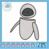 Eve disney 2008 art embroidery, wall e movie​ embroidery