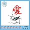 Exciting Embroidery Design of Heroic Character Action