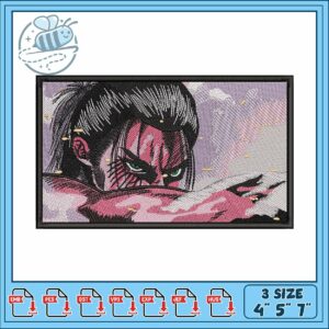 Fallen angel eren embroidery