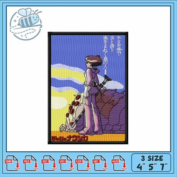 Fantasy Embroidery Design for Creative Projects