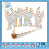 Flaming Nike Embroidery Design for All Projects