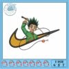 Fun Embroidery Design of Character with Skateboard