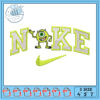 Funny Cartoon Nike Embroidery Design for Crafts