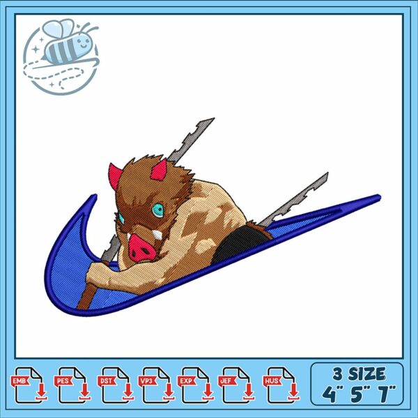 Fun Wild Boar Embroidery Design for All Projects
