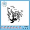 Funny Ghost Embroidery Design for DIY Projects