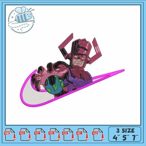 Galactus Inspired Embroidery Design for Crafts