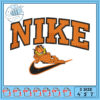 Funny Nike Swoosh Embroidery Design