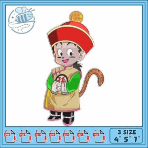 Gohan bebe embroidery