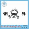 Gojo jujutsu kaisen embroidery, gojo jujutsu​​ embroidery