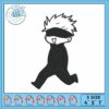 Gojo cute poster embroidery, jujutsu kaisen gojo​​ embroidery