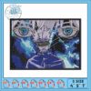 Asta face art design embroidery, asta black clover​​ embroidery