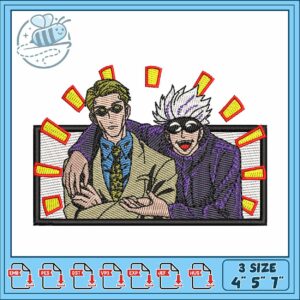 Gojo nanami embroidery Gojo nanami embroidery