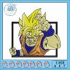 Saitama punch eye embroidery, saitama one punch​​ embroidery
