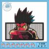 Roronoa zoro face design embroidery, zoro pain face​​ embroidery