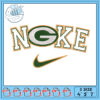 Goofy Nike Embroidery Design 4x5x7 Inch