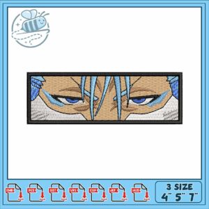 Grimmjow eyes manga embroidery