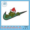 Grinch Inspired Nike Embroidery Design Pattern