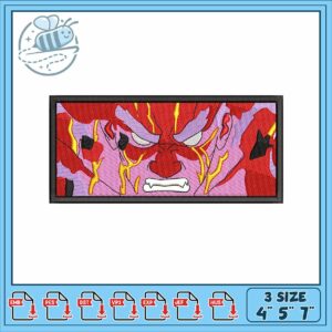 Guy eight gate embroidery