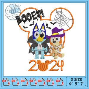 Halloween Embroidery Design for Kids 2024 Fun