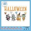 Halloween Embroidery Design Cute Chibi Character