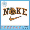 Halloween Themed Nike Style Embroidery Design