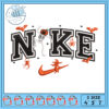 Halloween Nike Embroidery Design