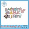 Flowers mama design embroidery, flower disney​ embroidery