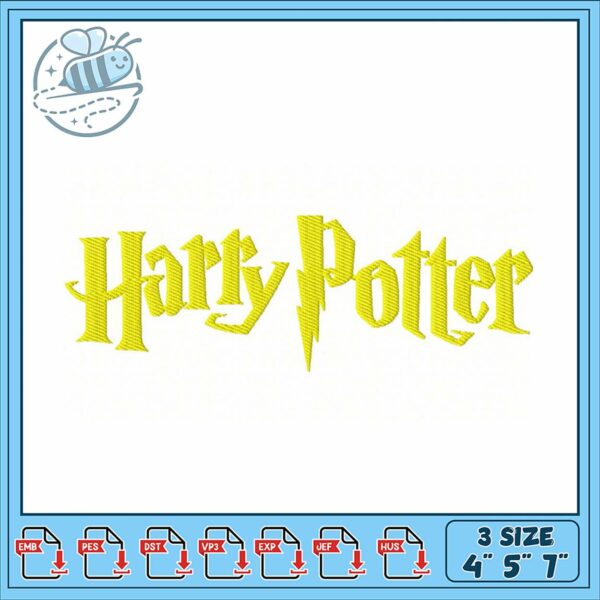 Harry Potter Embroidery Design for All Projects